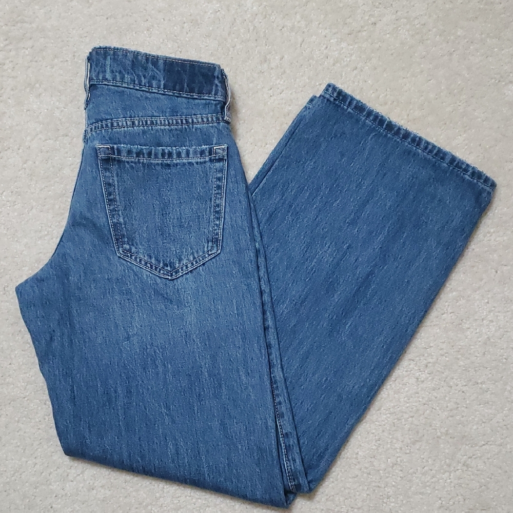 Hollister Women's Straight Leg Blue Jeans